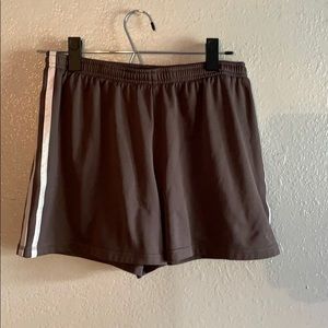 Grey work out shorts